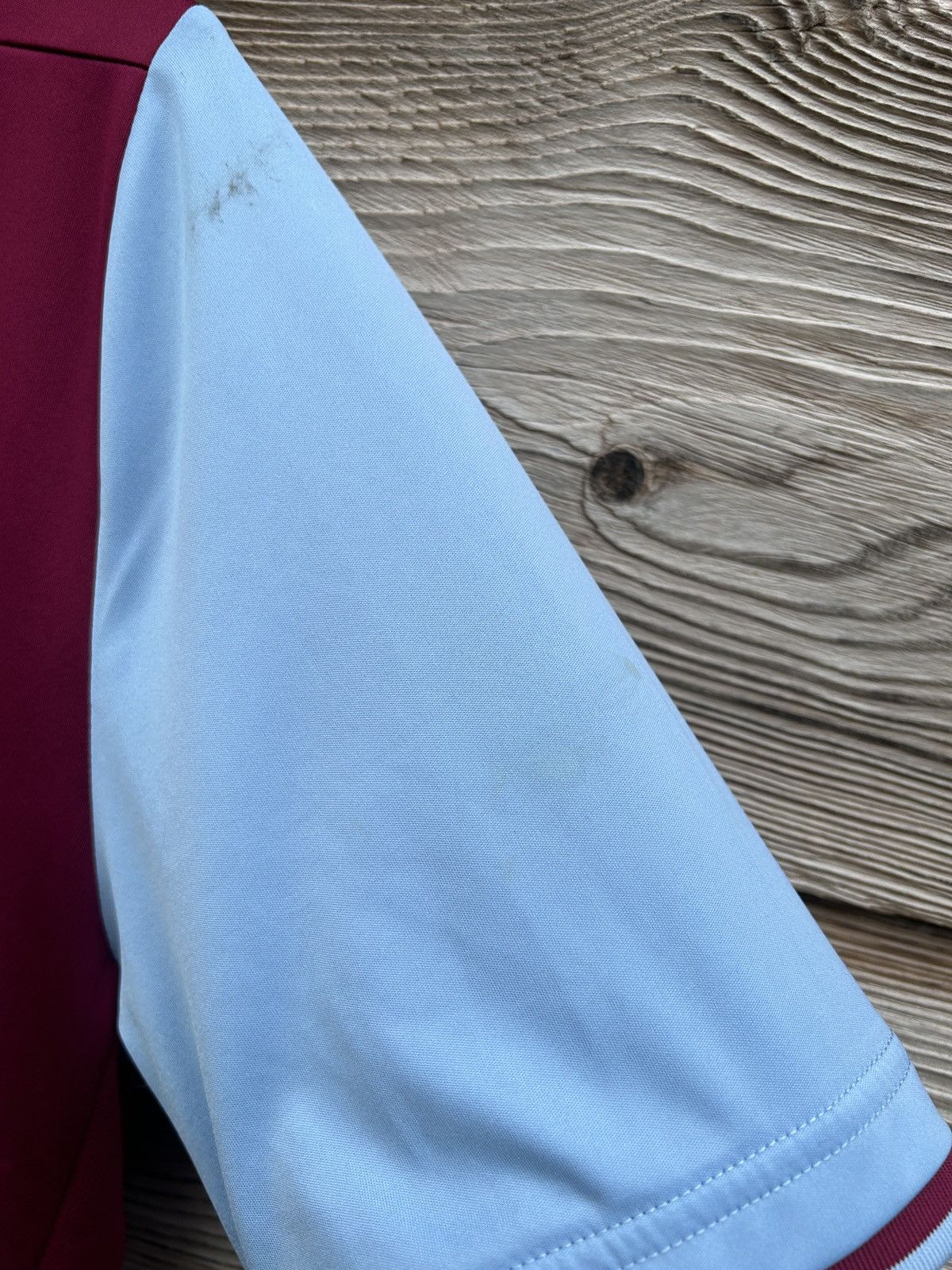 Macron Macron Aston Villa 2012/13 Home Kit Soccer Jersey Size US L / EU 52-54 / 3 - 6 Thumbnail
