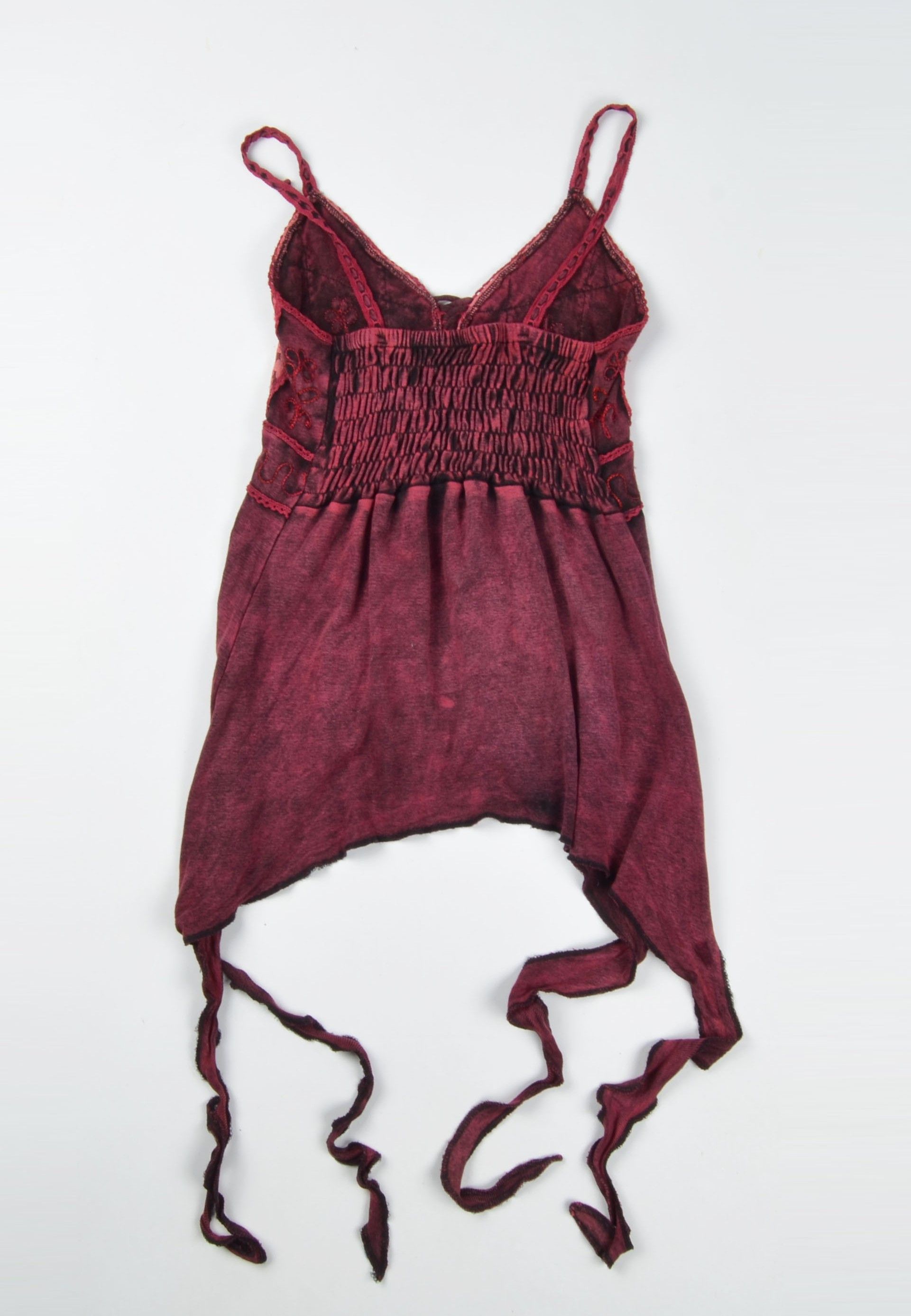 Other Vintage Fairy Y2K Boho Embroidered Straps Top Size S / US 4 / IT 40 - 8 Thumbnail
