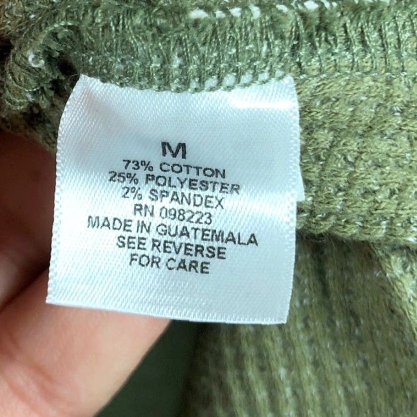 Vintage Magellan Outdoors Mens Shirt Green Classic Fit Waffle Knit Long Sleeve Stretch M Shirt Mens Green Classic Fit Waffle Knit Long Sleeve M Size US M / EU 48-50 / 2 - 7 Thumbnail