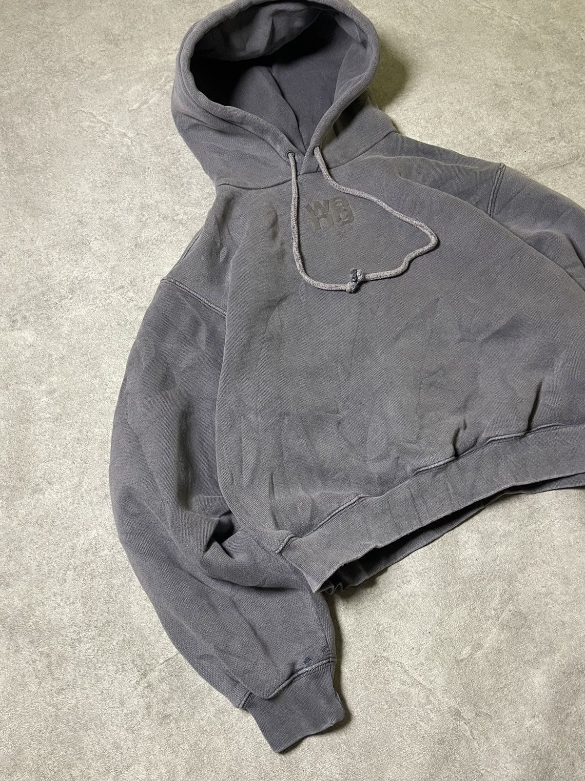 Alexander Wang Distress Yzy Gap Fit Very Rare color | Alexander Wang Hoodie Size US M / EU 48-50 / 2 - 2 Thumbnail
