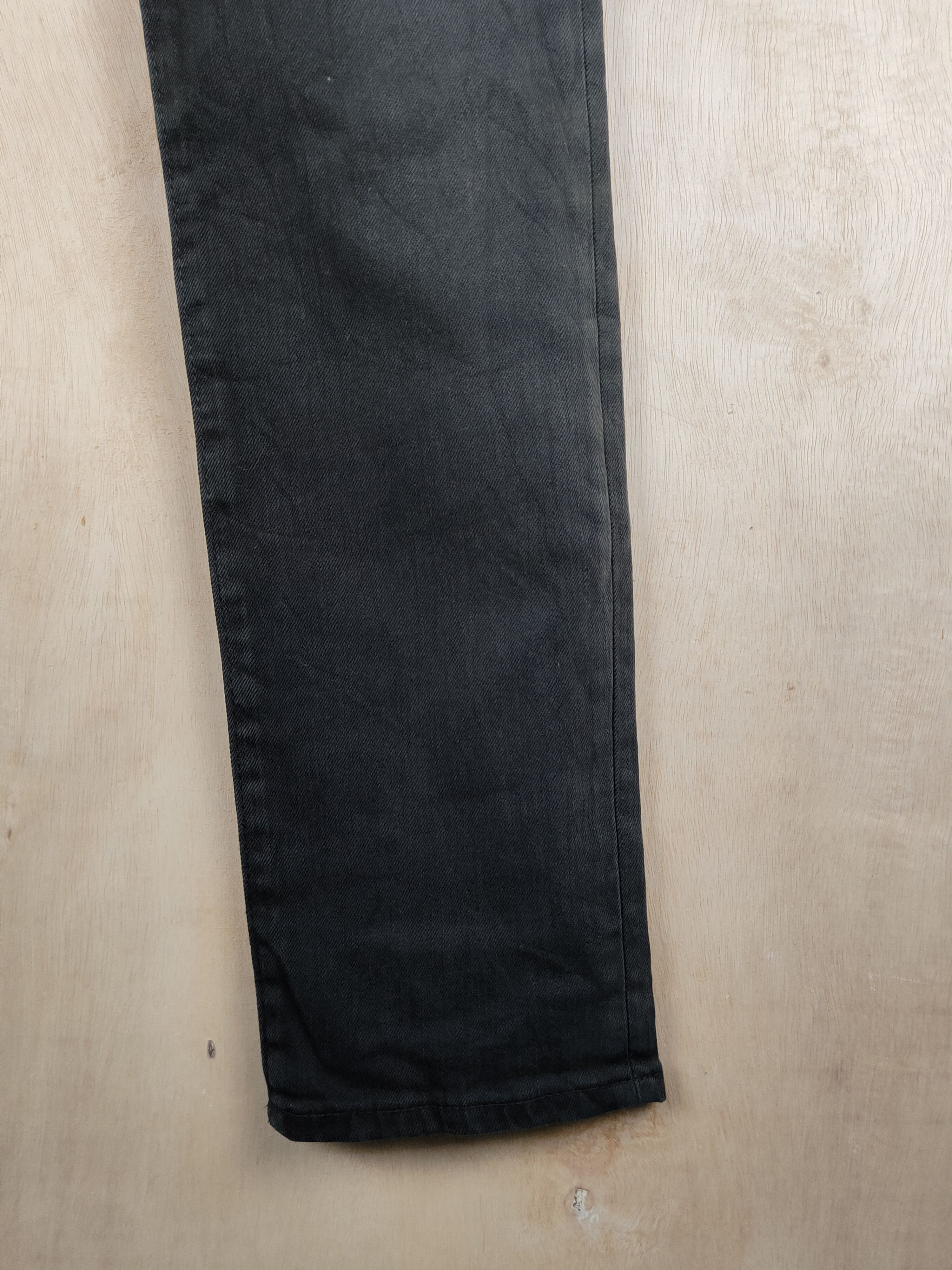 Edwin Edwin Black Faded Distressed Ripped Jeans #S2417 Size US 32 / EU 48 - 6 Thumbnail
