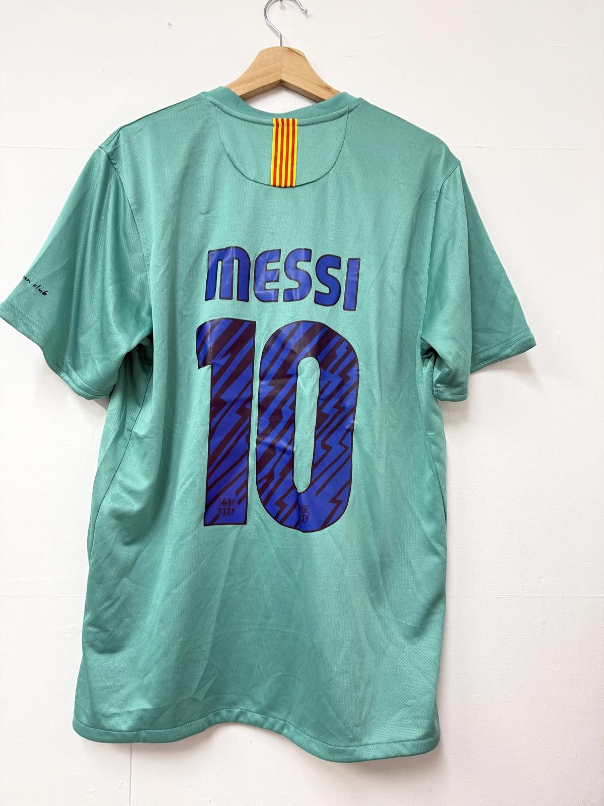 Nike Nike FC Barcelona 2007/08 Away Football Shirt Size XS Size US XL / EU 56 / 4 - 5 Thumbnail