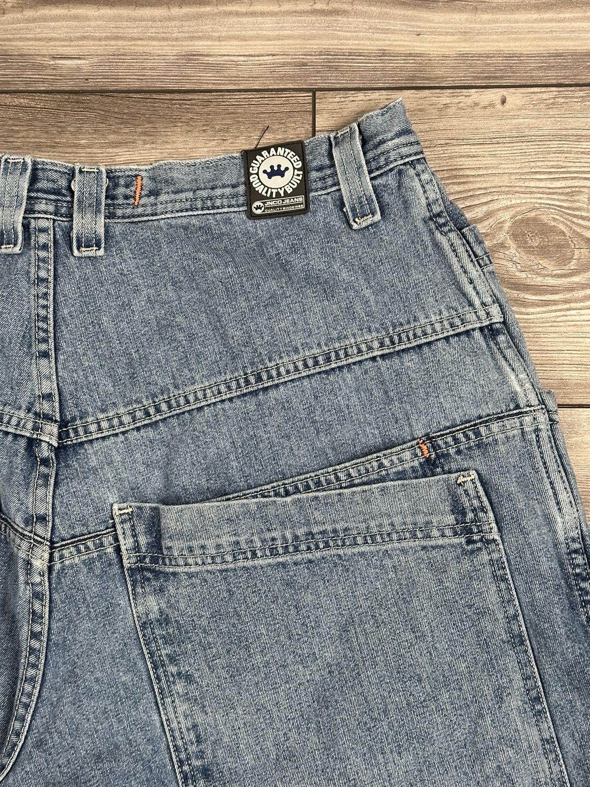 JNCO × Vintage Vintage Jnco Crown Baggy Denim Shorts Size US 36 / EU 52 - 4 Thumbnail