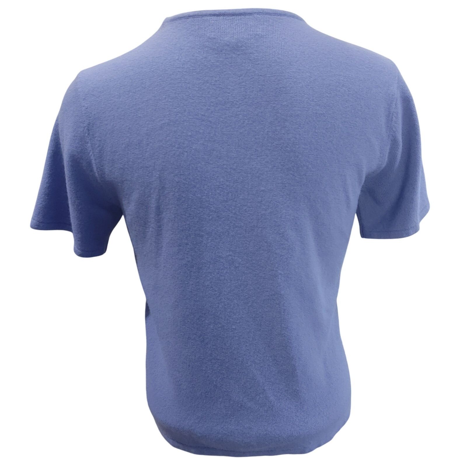 Other Kasper Petite Women 14P Periwinkle Blue Floral Tee Size XL / US 12-14 / IT 48-50 - 2 Thumbnail
