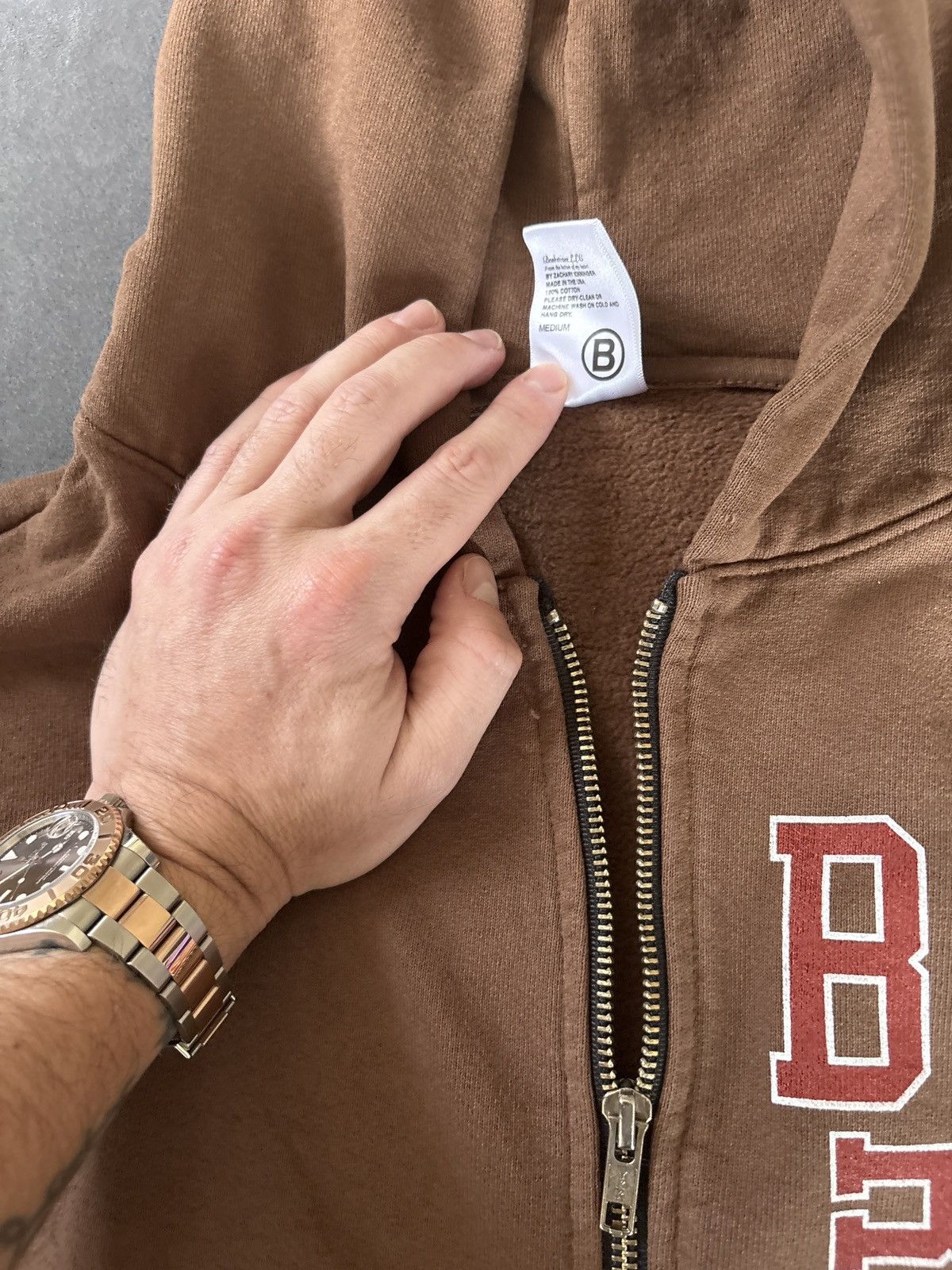 basketcase gallery Basketcase gallery zip up brown rivercats hoodie Size US M / EU 48-50 / 2 - 10 Thumbnail