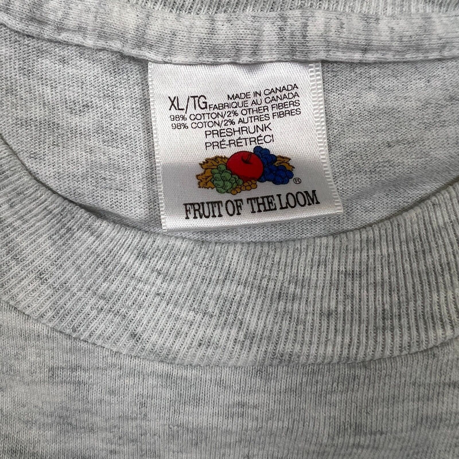 Fruit Of The Loom × Vintage Vintage 90s A Man Thing T Shirt XL Funny TV Short Sleeve Tee Size US XL / EU 56 / 4 - 4 Thumbnail