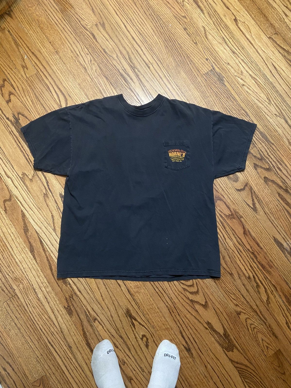 Hanes × Vintage Vintage biker t shirt Size US XXL / EU 58 / 5 - 3 Thumbnail