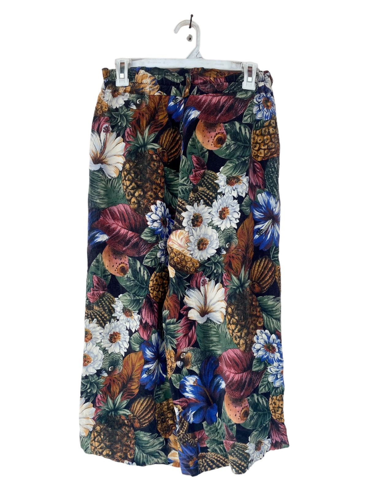 1990s Japanese Tropical Cullote Pants