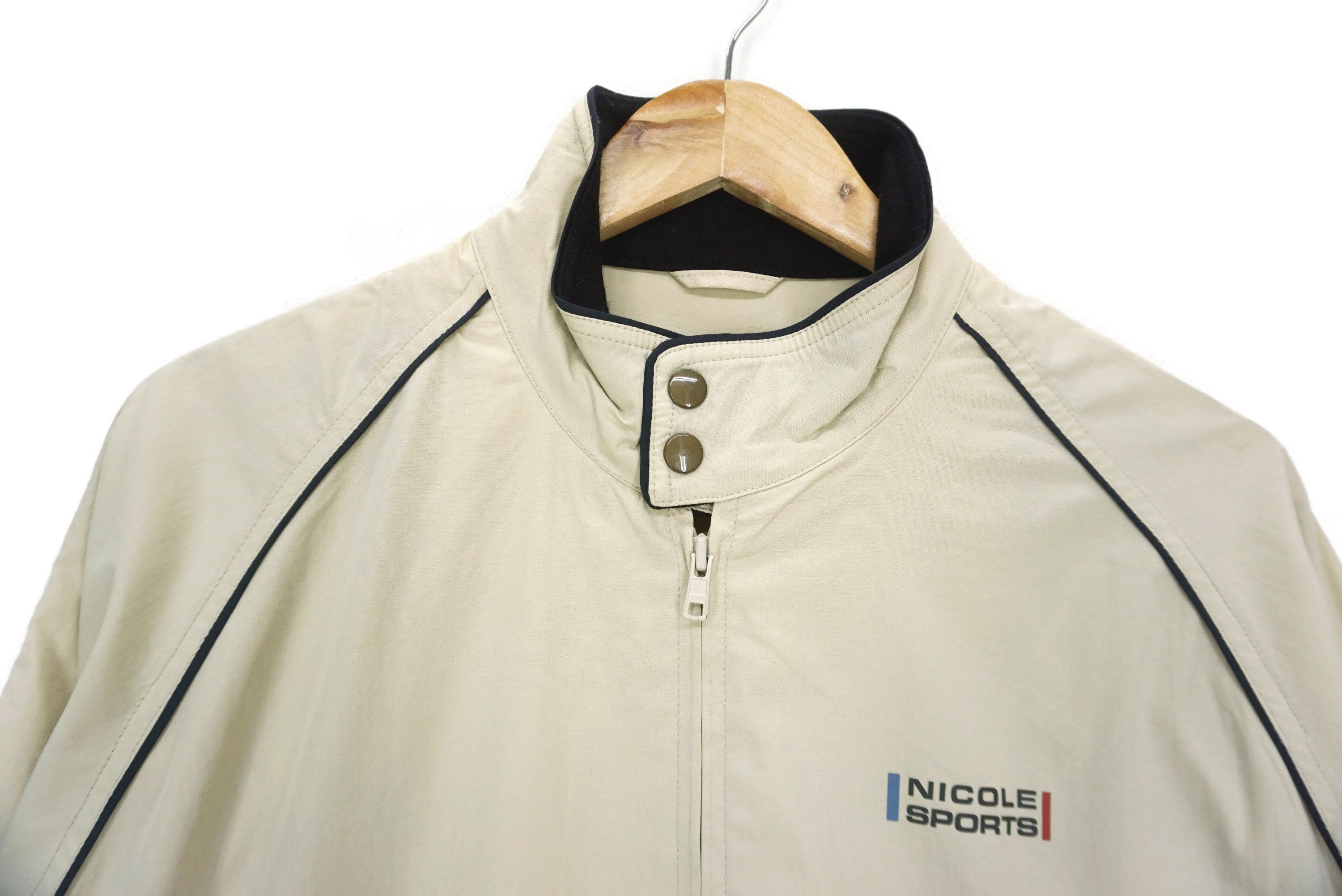 Japanese Brand Vintage Nicole Sports Spellout Windbreaker Golf Jacket Size US M / EU 48-50 / 2 - 3 Thumbnail