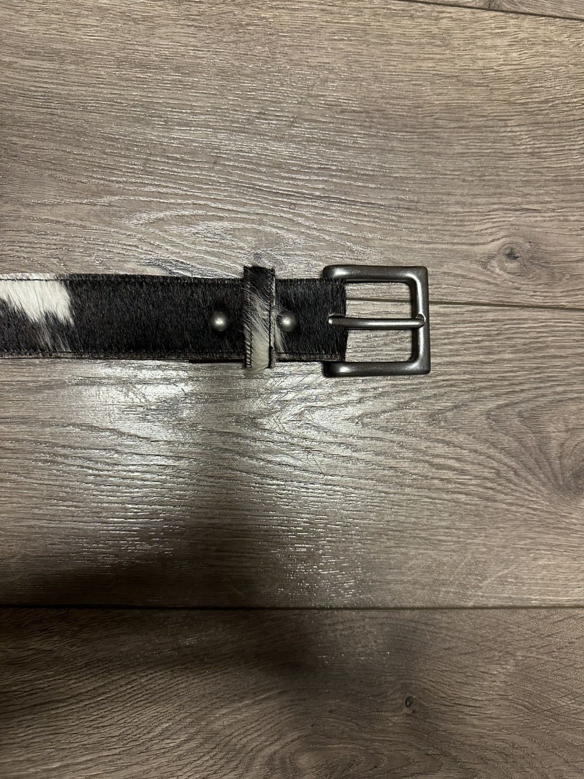 Other *Rare* AddItUp Premium Cow Hide Leather Belt Size 32 - 2 Thumbnail