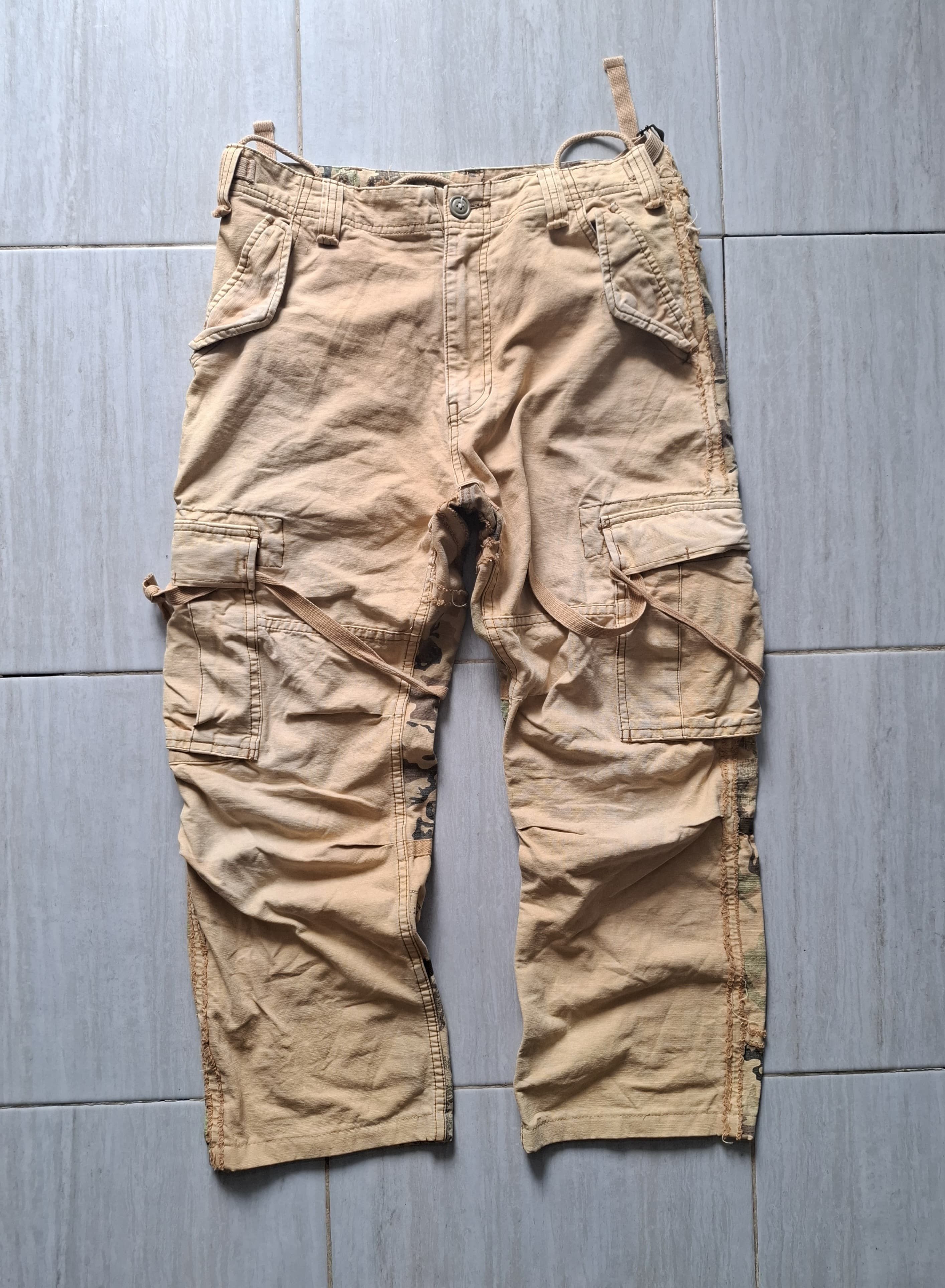 Avirex Vintage Avirex 001 Ripstop Bondan cargo Trouser pants Size US 32 / EU 48 - 3 Thumbnail
