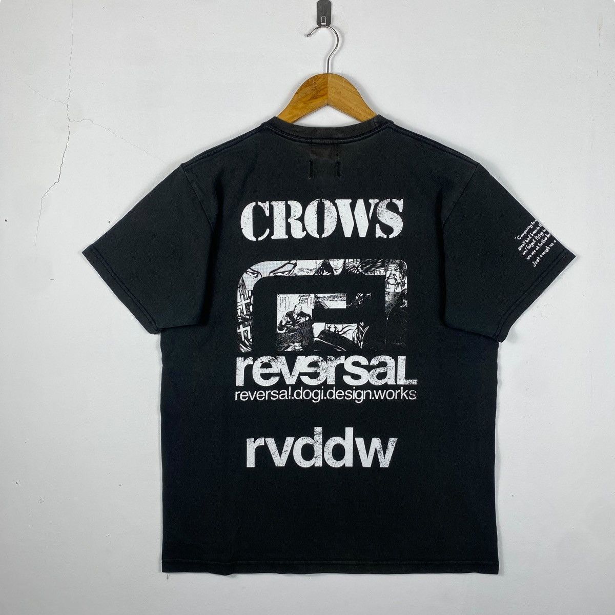 Anime × Japanese Brand CROWS WORST By Hiroshi Takahashi Anime Manga Tee Shirt Size US M / EU 48-50 / 2 - 6 Thumbnail