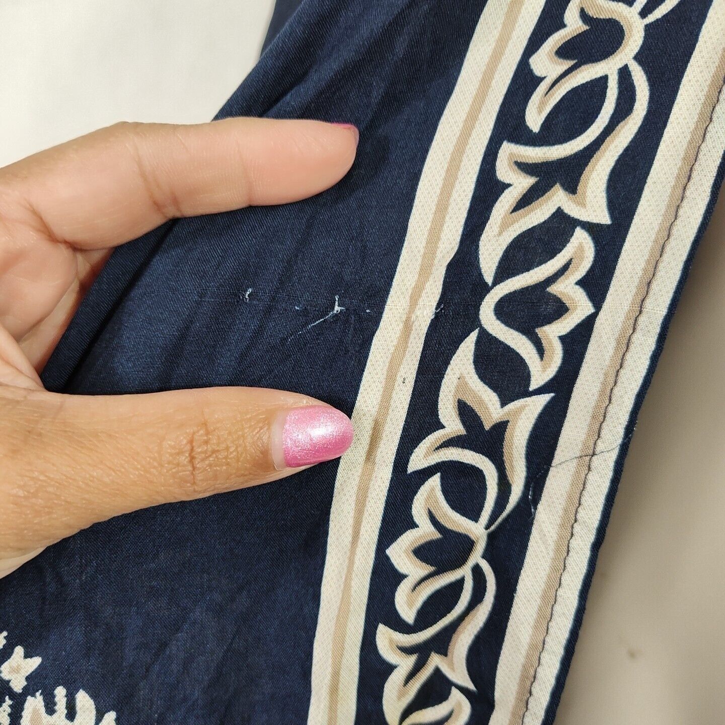 Other Hipster Row Blue Open Front Jacket Kimono Cover Up Size XL Size XL / US 12-14 / IT 48-50 - 8 Thumbnail