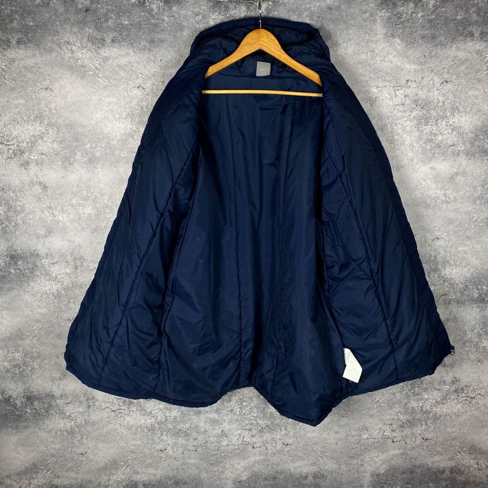 Nike VINTAGE Nike Jacket Windbreaker Men Blue Polyester XL Size US XL / EU 56 / 4 - 6 Thumbnail