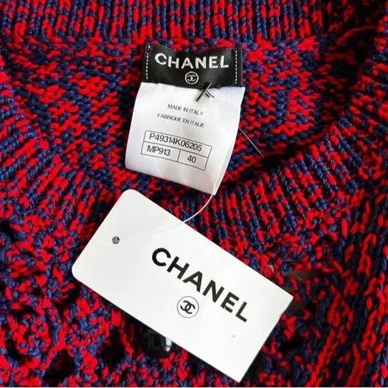 Chanel Chanel (2014 Runway Collection) Knit Sweater, M/US8/FR40 Size M / US 6-8 / IT 42-44 - 8 Thumbnail