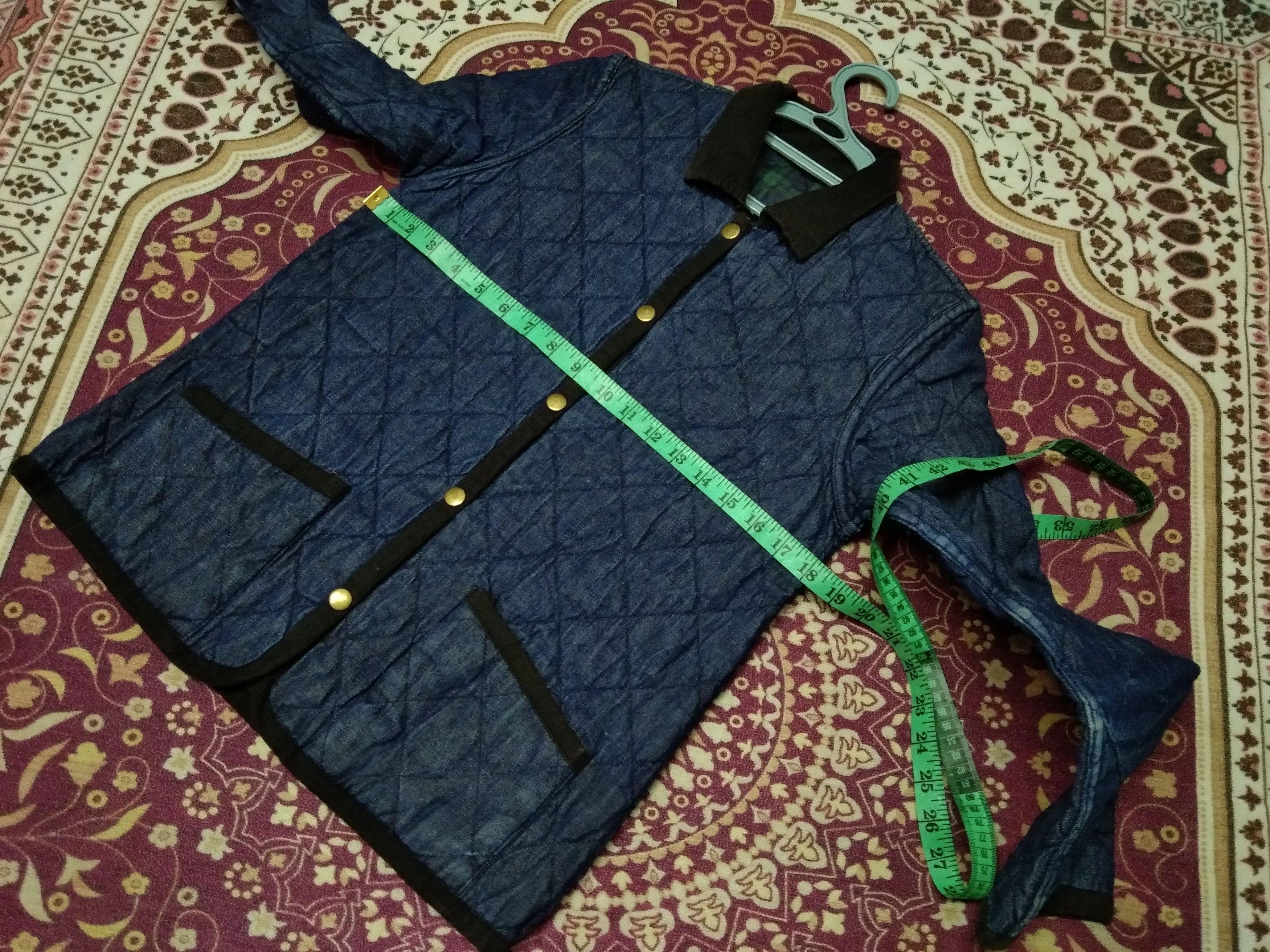 Japanese Brand REVERSIBLE DENIM QUILTED JACKET Size XXS / US 00 / IT 34 - 12 Thumbnail