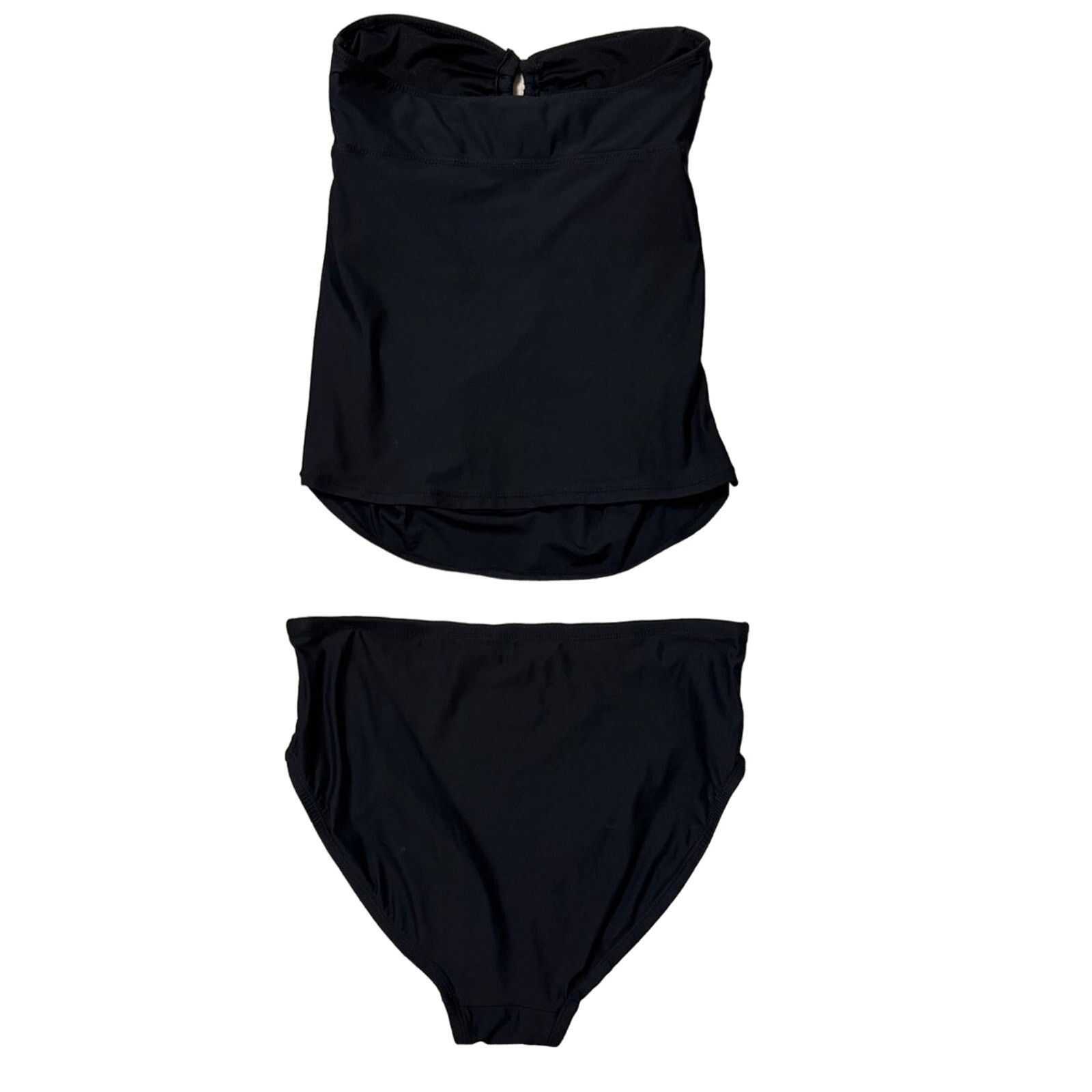 Spanx SPANX Strapless Takini Top Bikini Set Black Size 8 Size M / US 6-8 / IT 42-44 - 3 Thumbnail