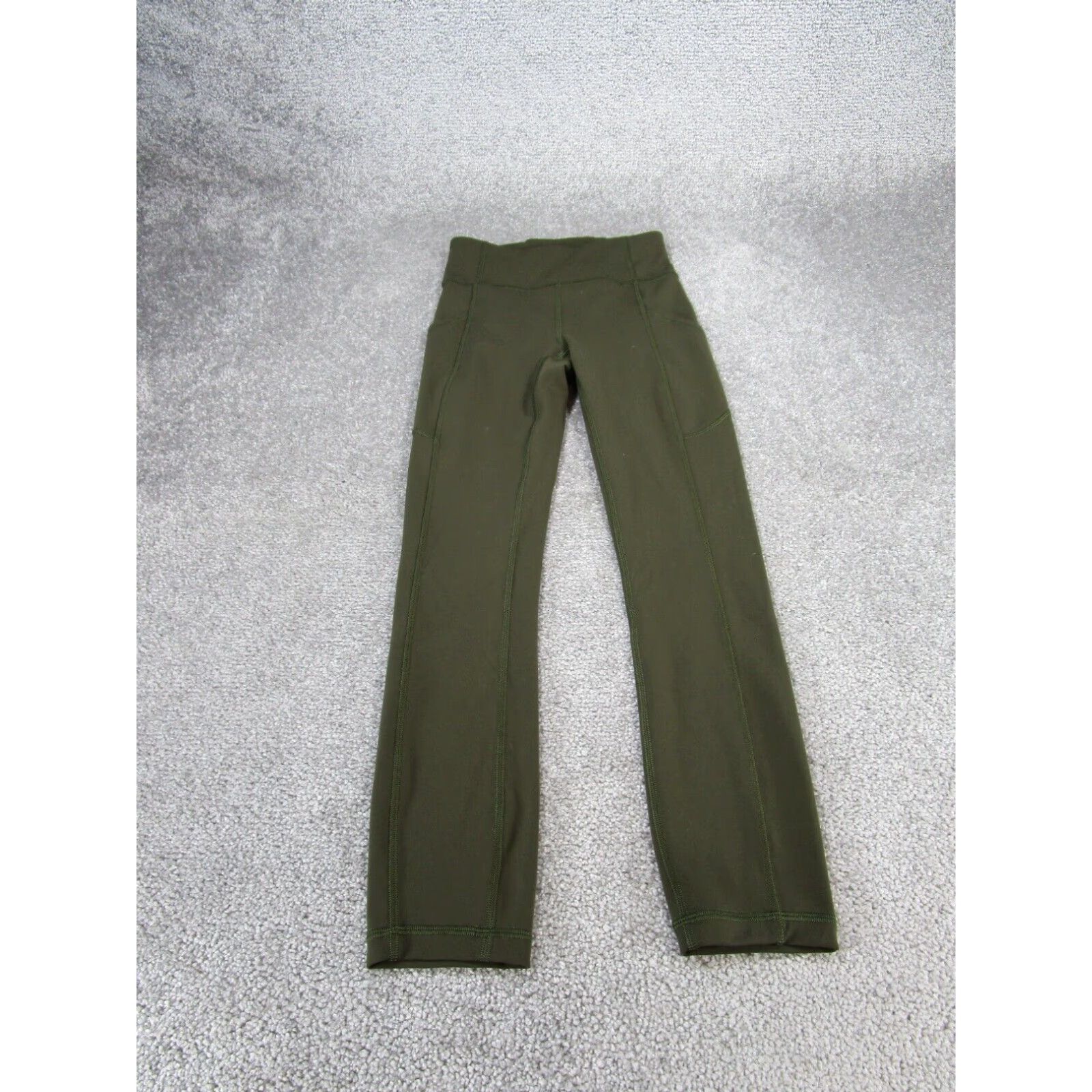 Lululemon Invigorate Leggings Womens Extra Large XL Dark Olive