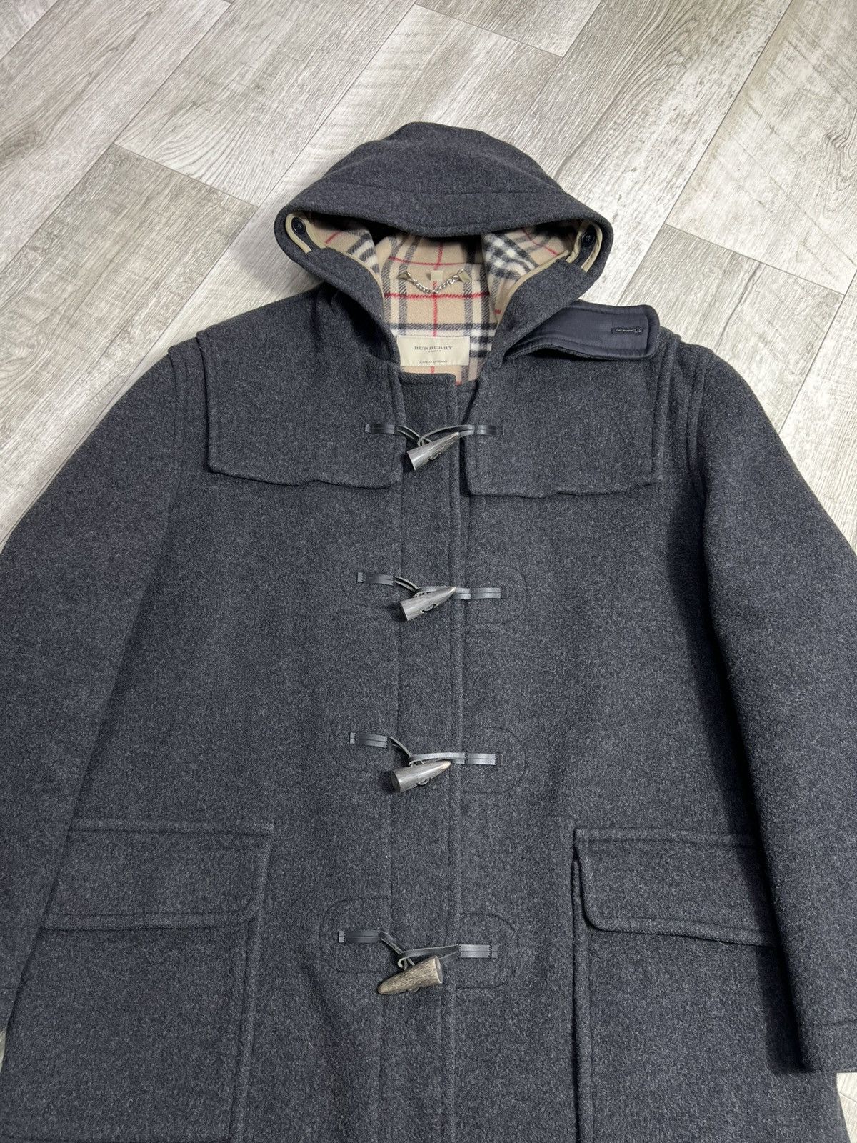 Burberry Vintage Burberry Wool Coat Luxury Old Money London Size US L / EU 52-54 / 3 - 4 Thumbnail
