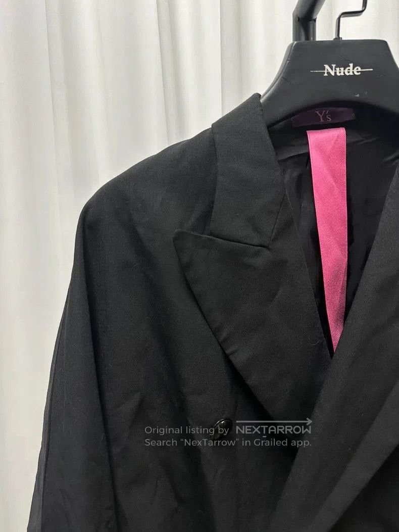 Yohji Yamamoto Yohji Yamamoto Y's Wool Blend Coat. Size US L / EU 52-54 / 3 - 2 Thumbnail