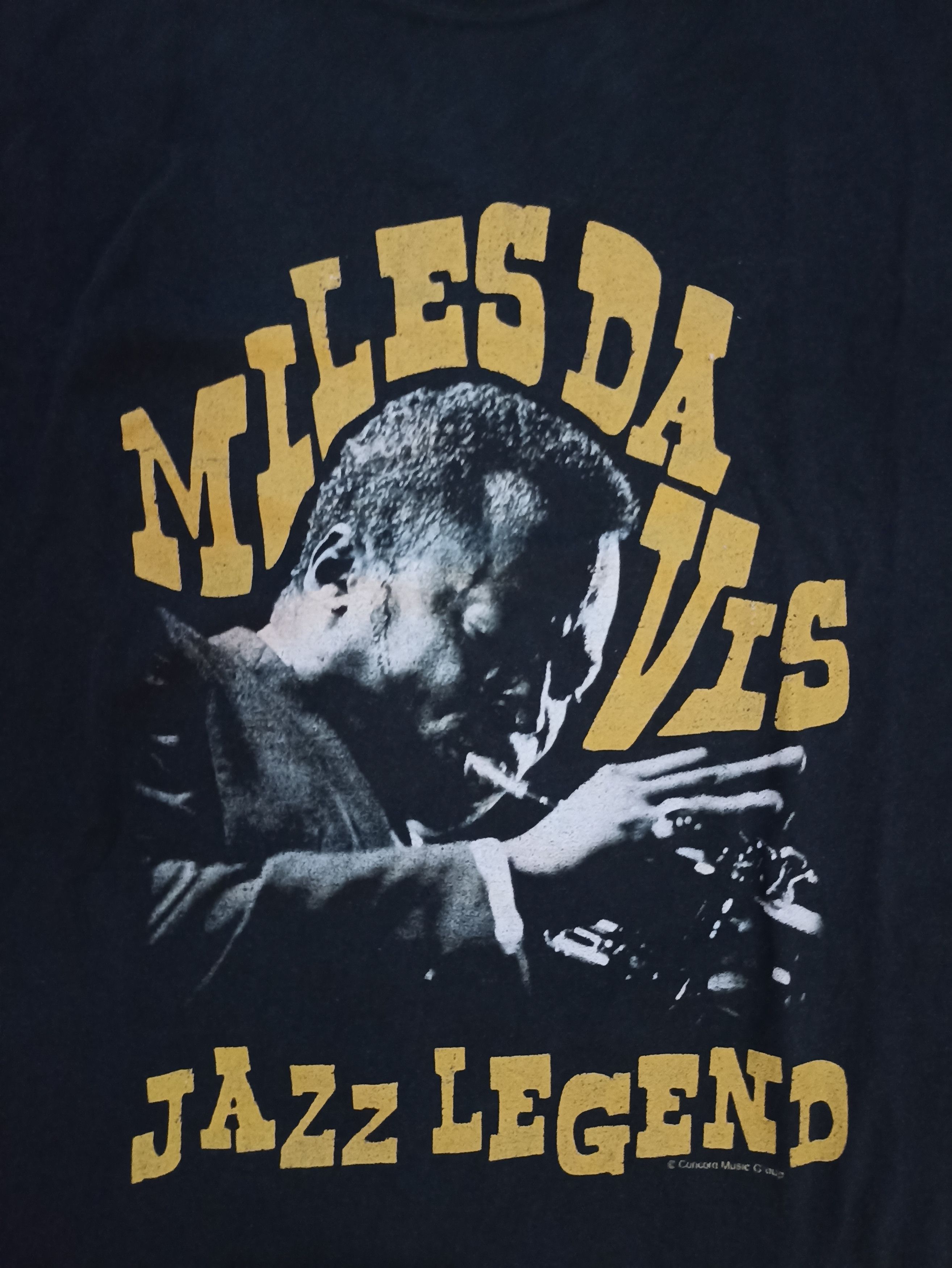 Vintage Rare MILES DAVIS vintage T Shirt Size US XL / EU 56 / 4 - 4 Thumbnail