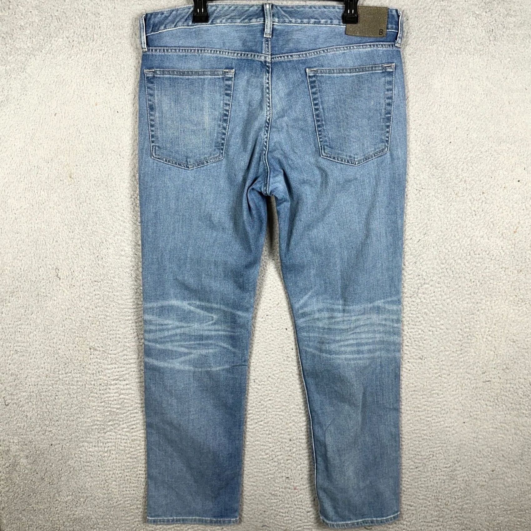 Bonobos Bonobos Jeans Mens 36X30 Blue Straight Jeans 5-Pocket Casual EUC Bonobos Straight Jeans Mens Blue 36 30 Size US 36 / EU 52 - 2 Thumbnail