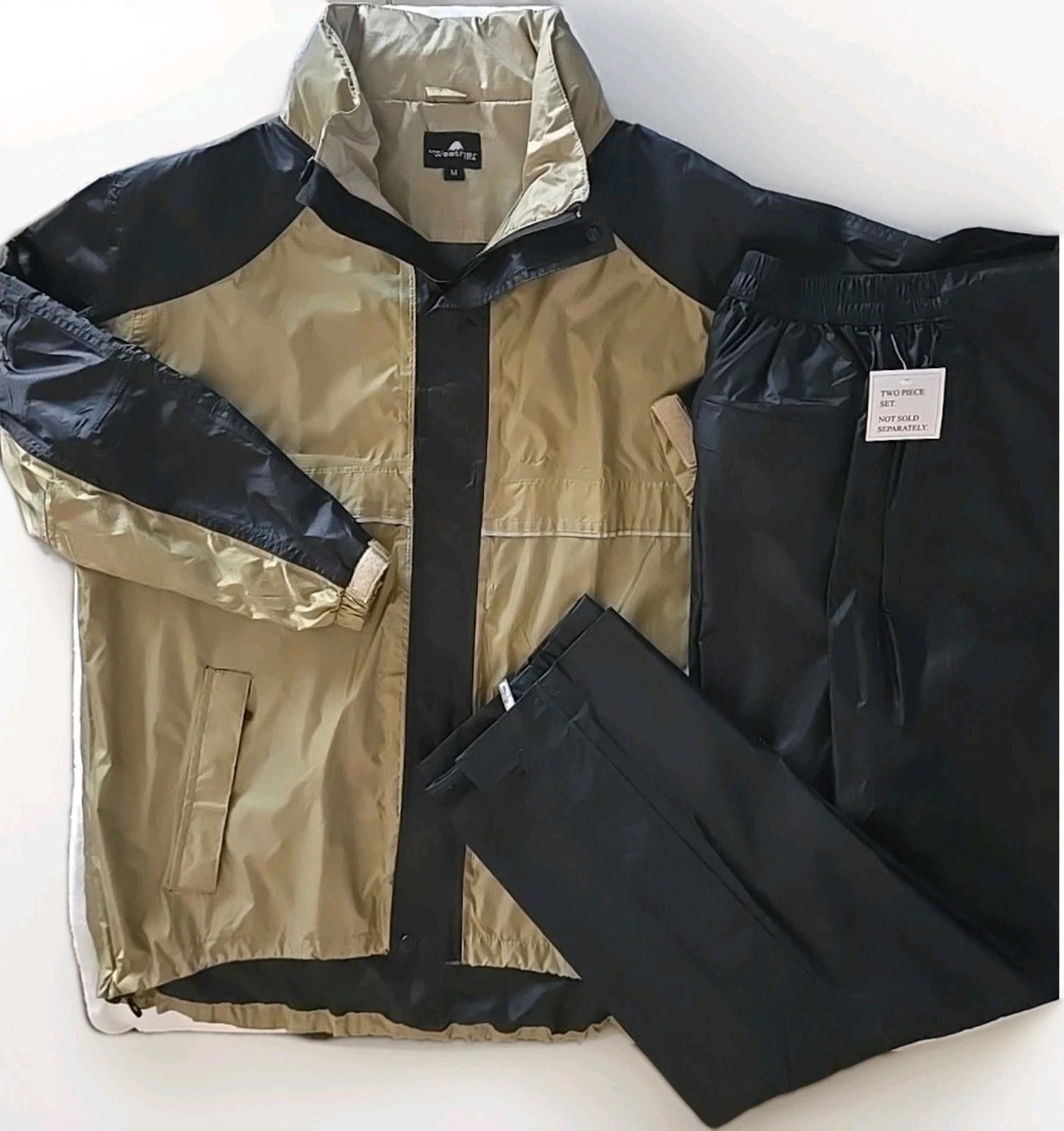 Other The Weather Company Waterproof Rain Golf Suit Jacket/Pants M Size ONE SIZE - 3 Thumbnail