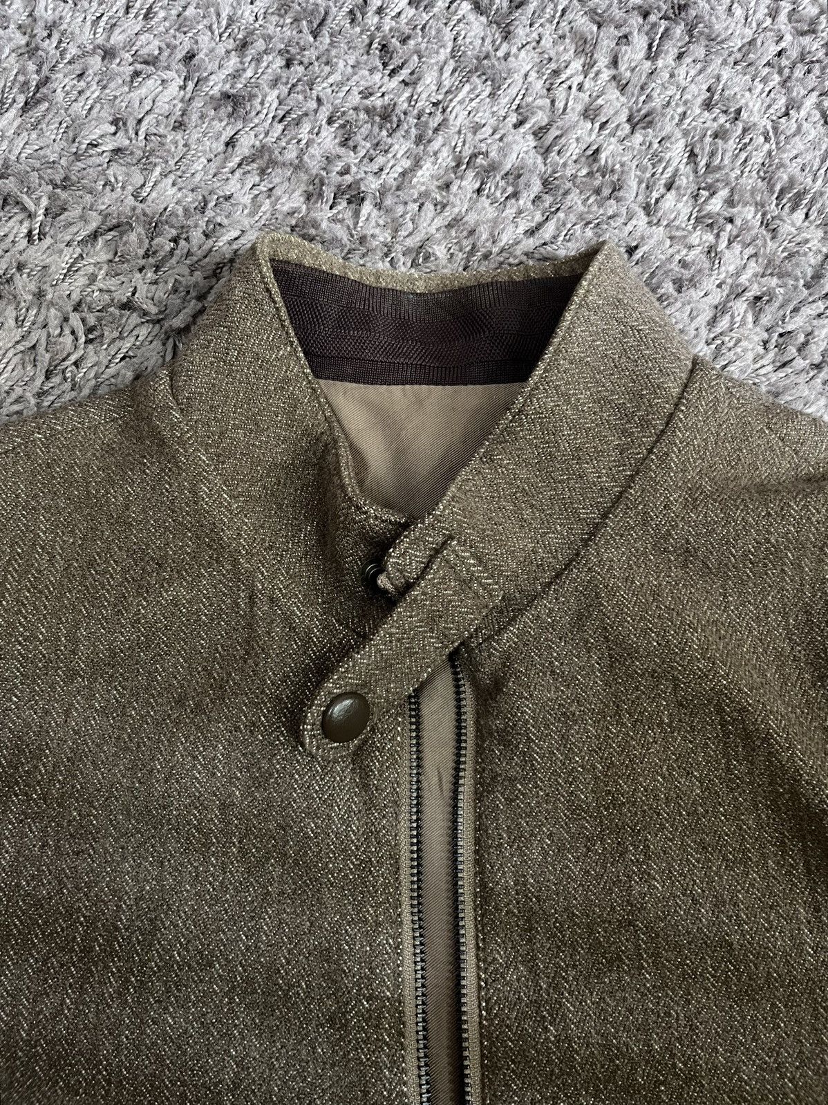 Lanifico Del Casentino Junmen collection lanificio herringbone strap #F1 Size US M / EU 48-50 / 2 - 10 Thumbnail