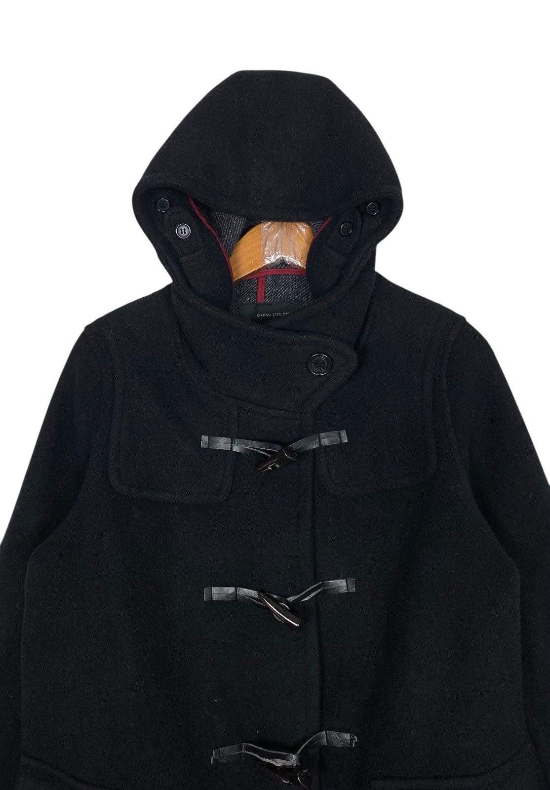 Beams Plus Rare‼️ B’Ming by Beams Duffle Wool Coat Size M / US 6-8 / IT 42-44 - 4 Thumbnail