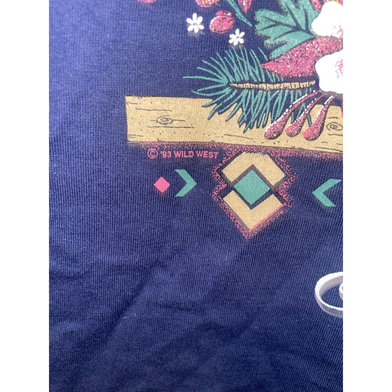Jerzees Vintage Gatlinburg Shirt Tennessee Blue Tee VTG 90s Large Size US L / EU 52-54 / 3 - 7 Thumbnail