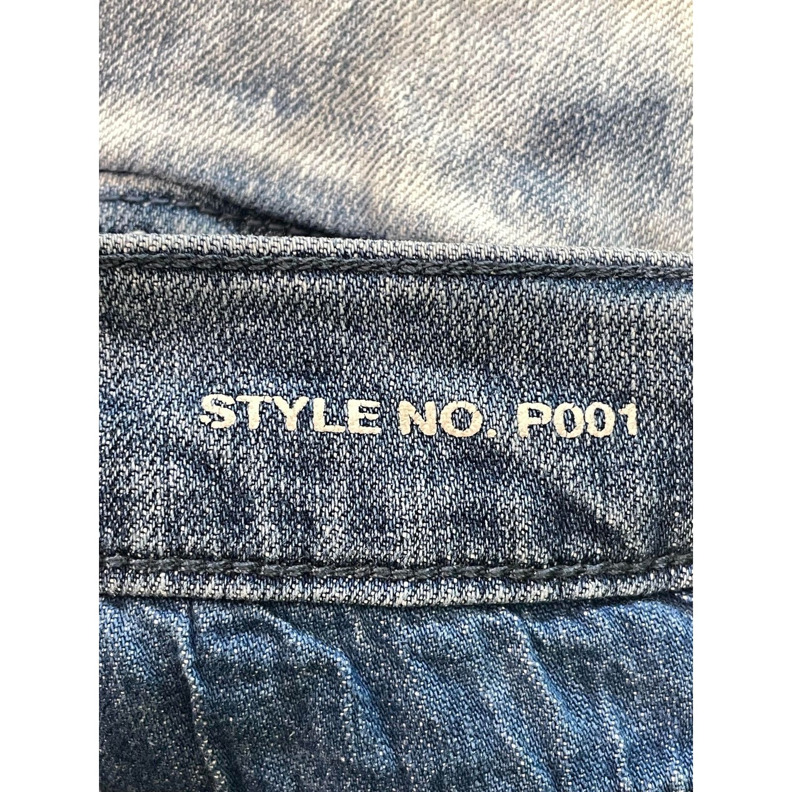 Purple Brand Distressed Light Wash Jeans