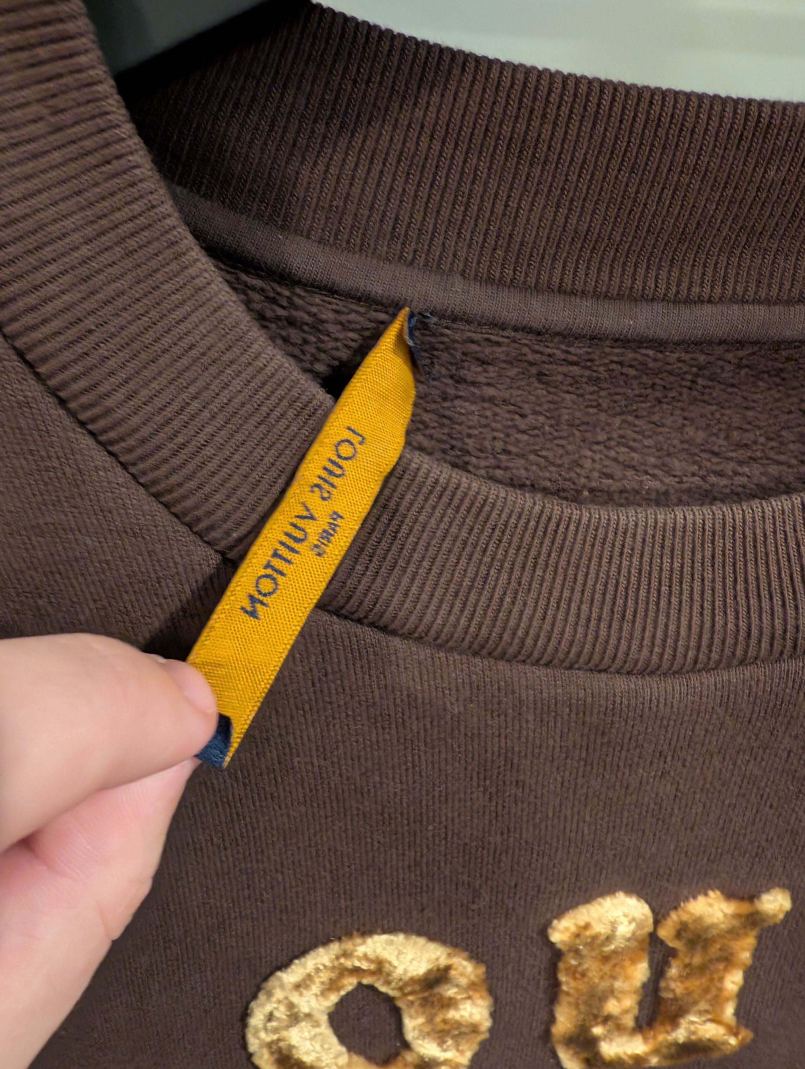 Louis Vuitton Louis Vuitton tuffetage logo sweatshirt Size US S / EU 44-46 / 1 - 4 Thumbnail