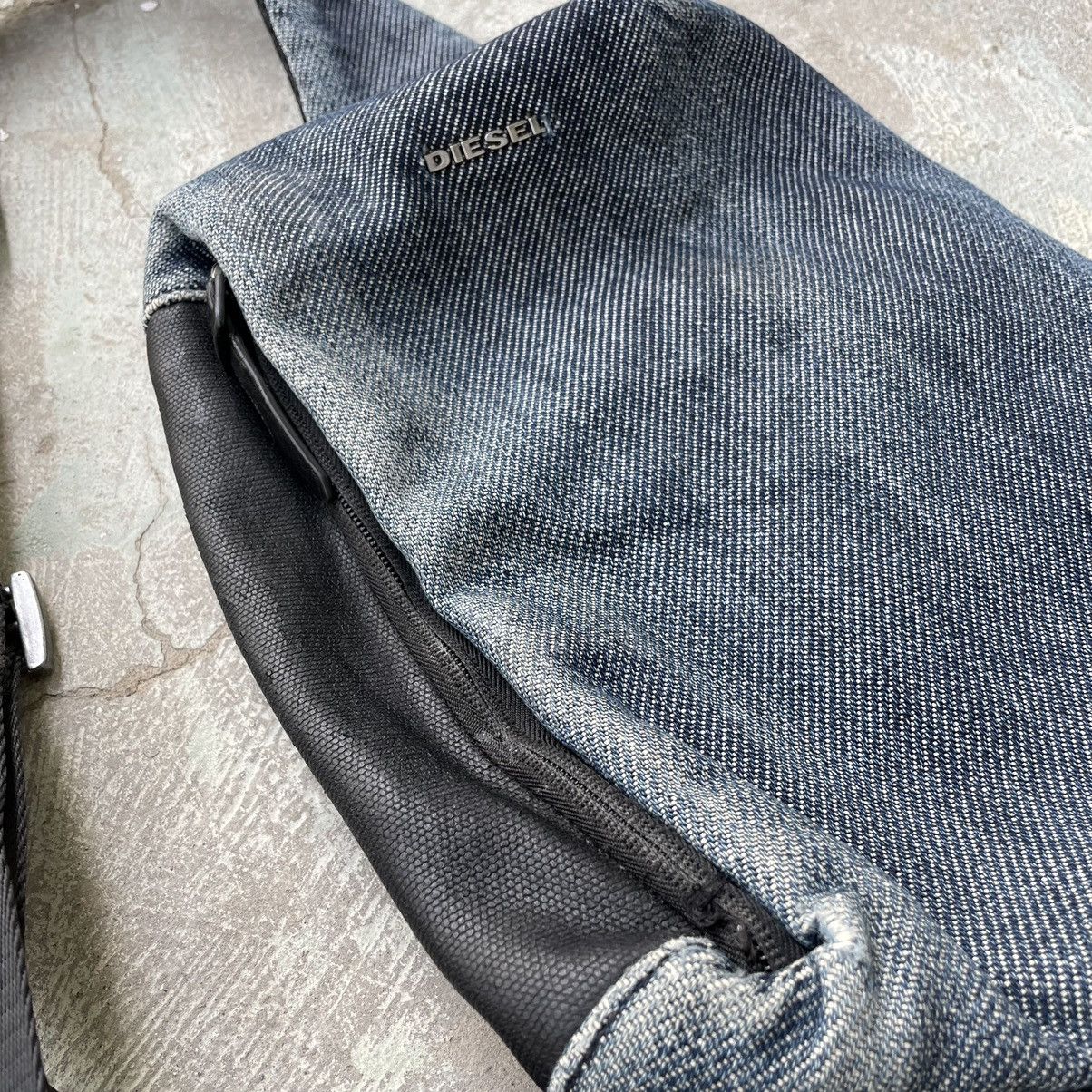 Diesel × Vintage 🔥Rare🔥Vintage Diesel denim sling bag style y2k Japanese Size ONE SIZE - 6 Thumbnail