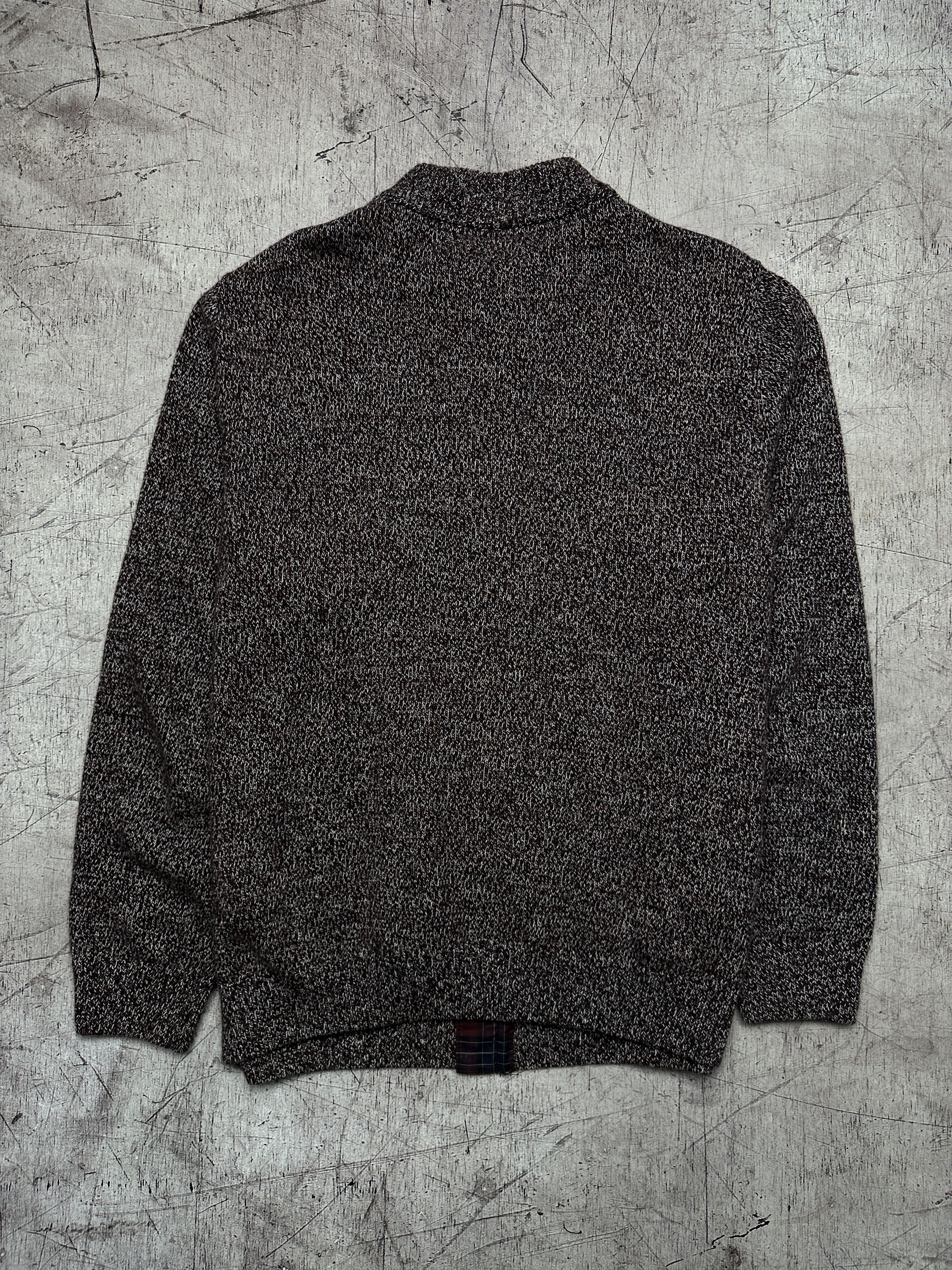 Barbour Barbour Mens Full Zip Wool Knit Sweater Size US XL / EU 56 / 4 - 6 Thumbnail