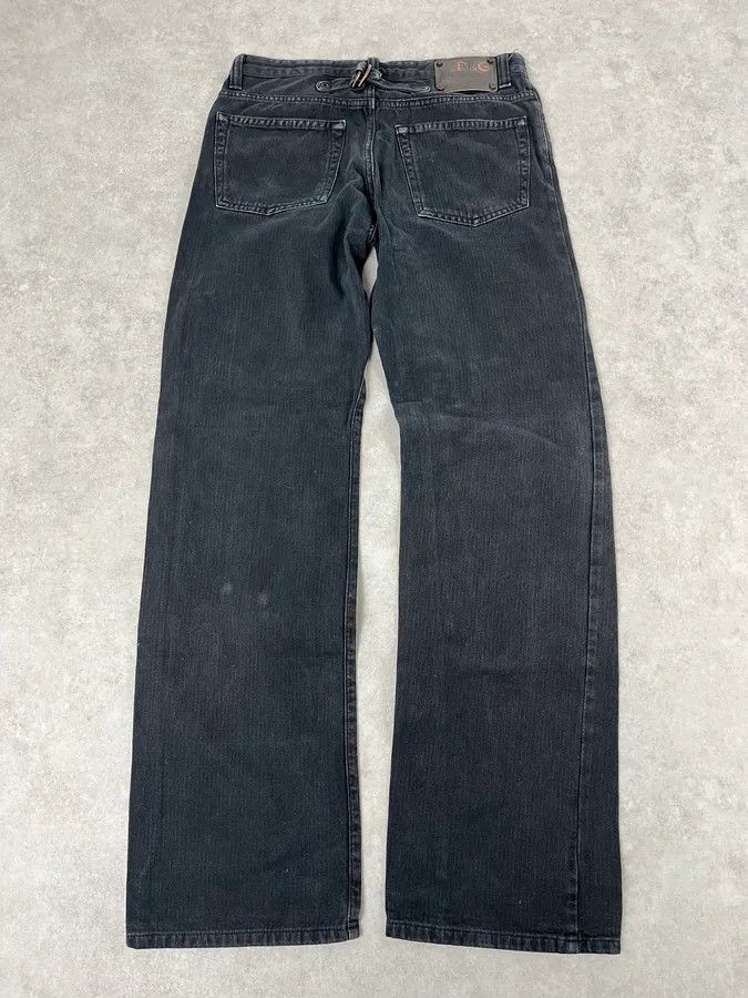 Dolce & Gabbana AW2003 Dolce & Gabbana Black Denim Jeans Size US 30 / EU 46 - 8 Thumbnail