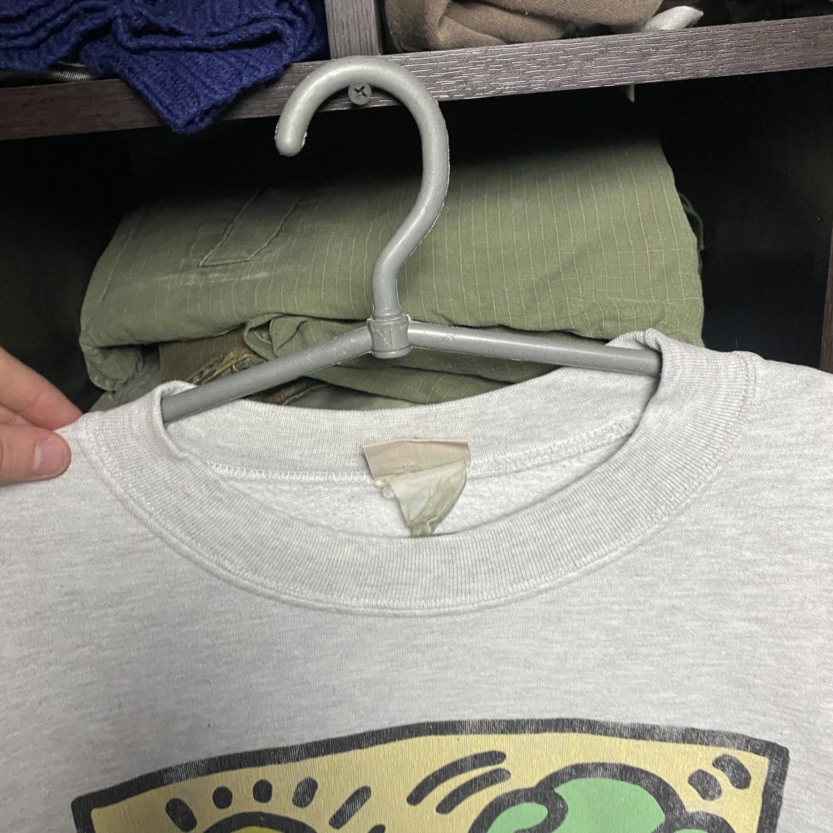 Keith Haring Vintage Keith Haring Big Logo designer 90’s rare sweatshirt Size US M / EU 48-50 / 2 - 6 Thumbnail