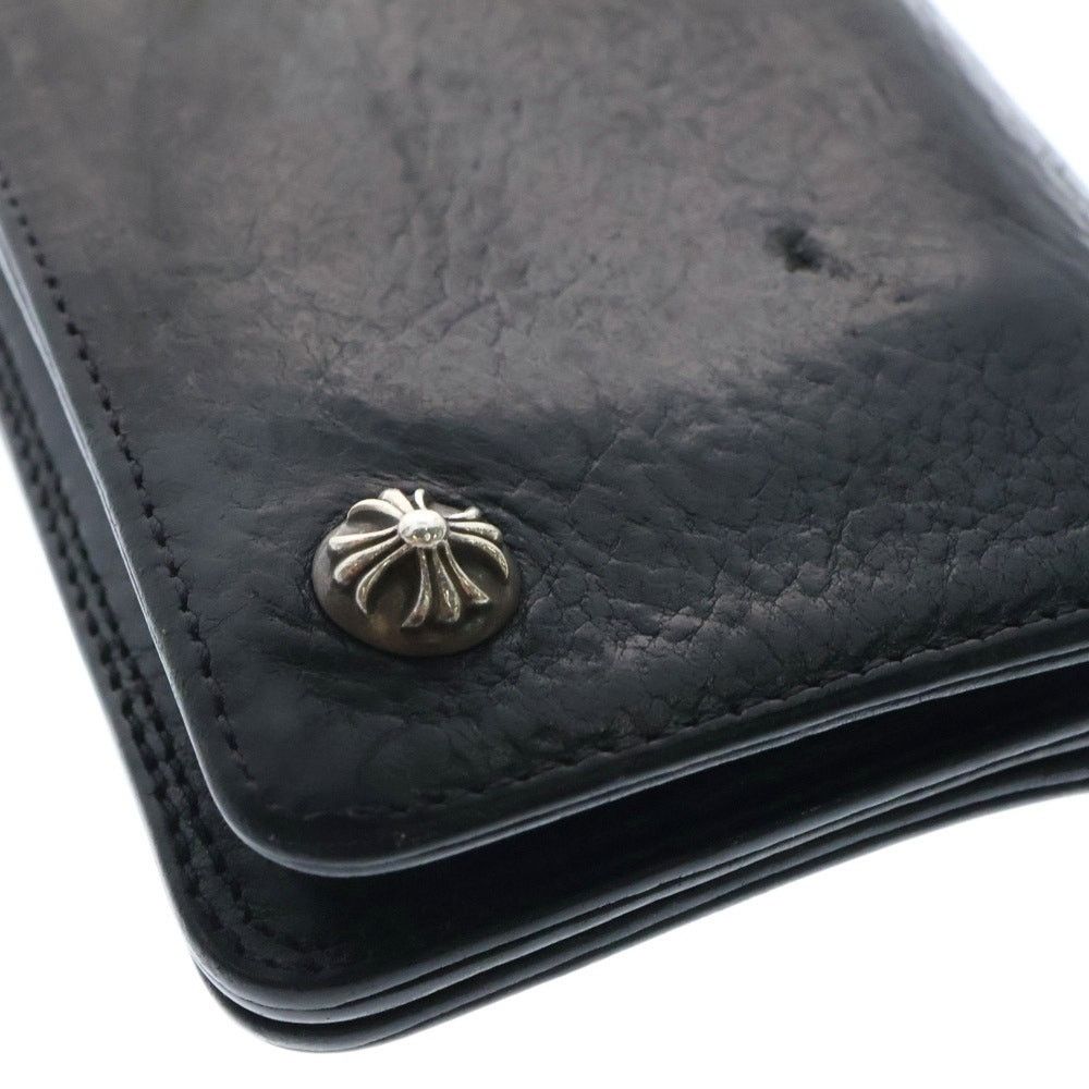 小物 Chrome Hearts 1 Zip Wallet Cross Ball Chrome Hearts Cross Ball Wallet Chain Sterling Silver | eBay