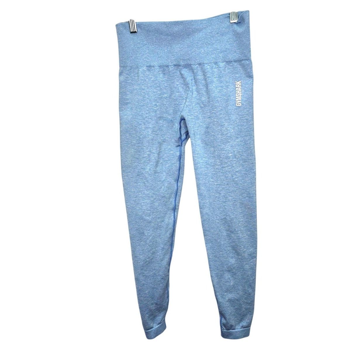 Gymshark Gymshark Adapt Marl Blue Seamless Athletic Gym Leggings Size 25" / US 0 / IT 36 - 1 Thumbnail