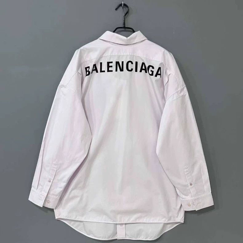 Balenciaga Balenciaga size 38 Printed logo shirt Size XS / US 0-2 / IT 36-38 - 3 Thumbnail
