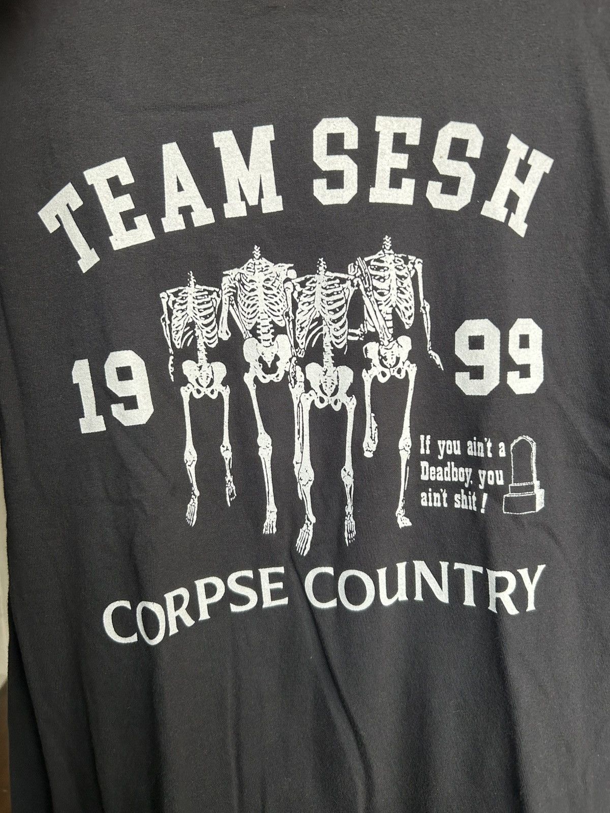 TeamSESH Team Sesh T shirt Corpse County BONES merch Size US S / EU 44-46 / 1 - 2 Thumbnail