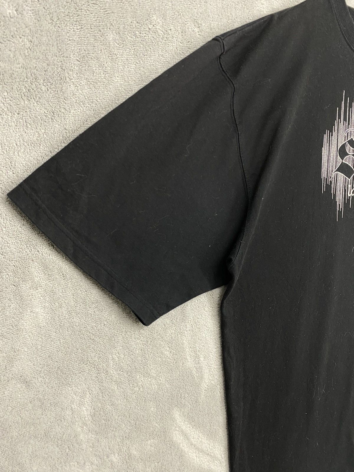 Vintage 💥Y2K SOUL LOS ANGELES BIG LOGO BLACK T-SHIRT Size US XL / EU 56 / 4 - 4 Thumbnail