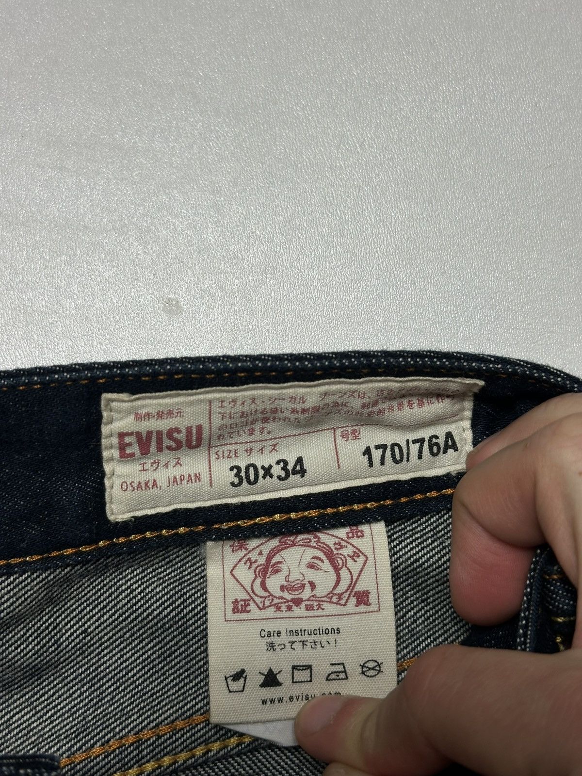 Evisu Vintage Evisu Big Daicock Jeans Size US 30 / EU 46 - 12 Thumbnail