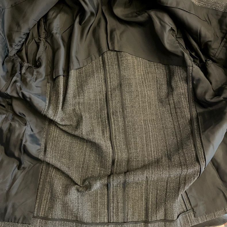 COMME des GARÇONS Wool Suit Jacket in Gray-2505