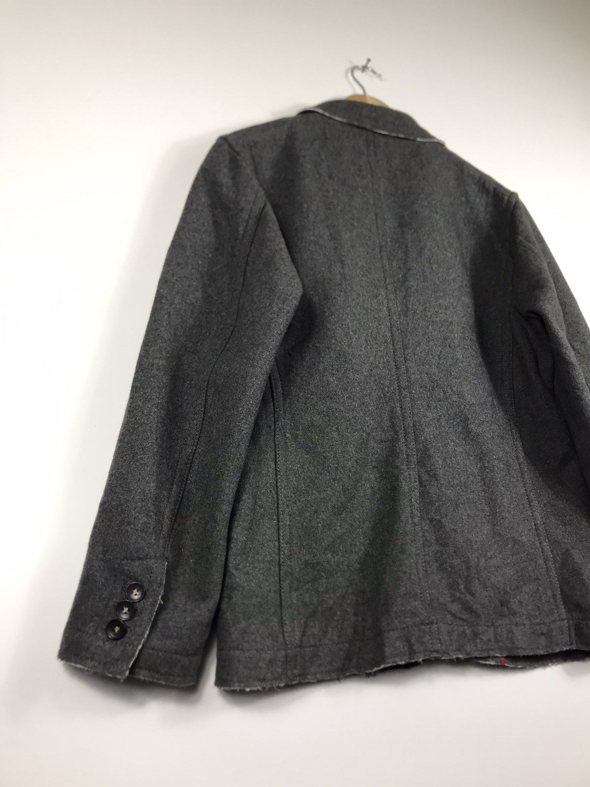 Comme Ca Ism × Japanese Brand 🌟Nice Design Comme Ca Ism Wool Single Breast Coat Jacket Size US L / EU 52-54 / 3 - 14 Thumbnail