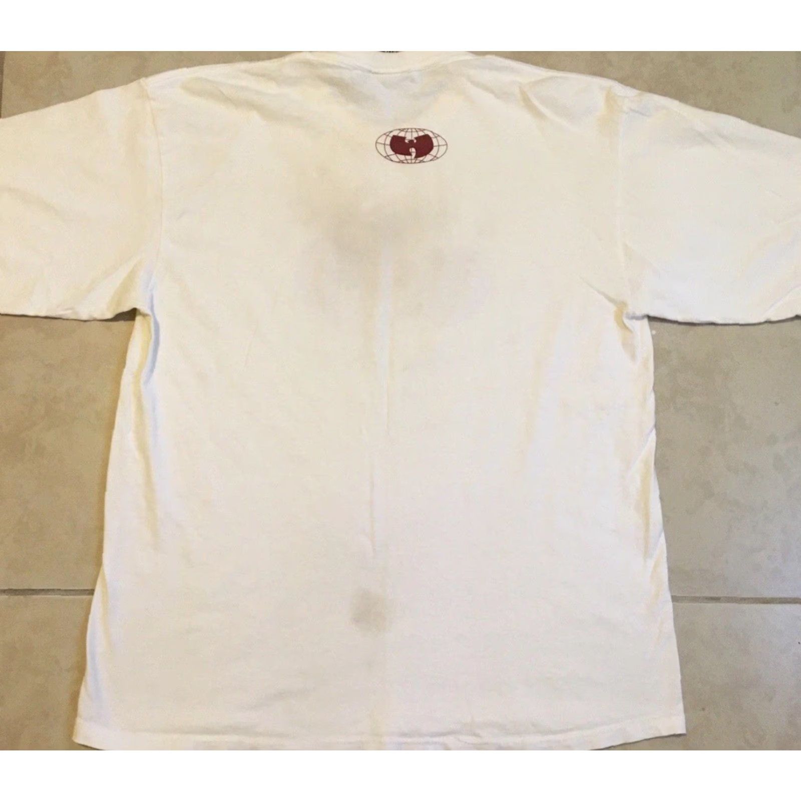 Vintage VINTAGE Wu Wear Shirt XL 90s Hip Hop New York City USA Rap Tee 80s 90s Mobb Deep Raekwon Method Man Redman Tupac Rza Gza Forever NYC Mens XL White Size US XL / EU 56 / 4 - 2 Thumbnail