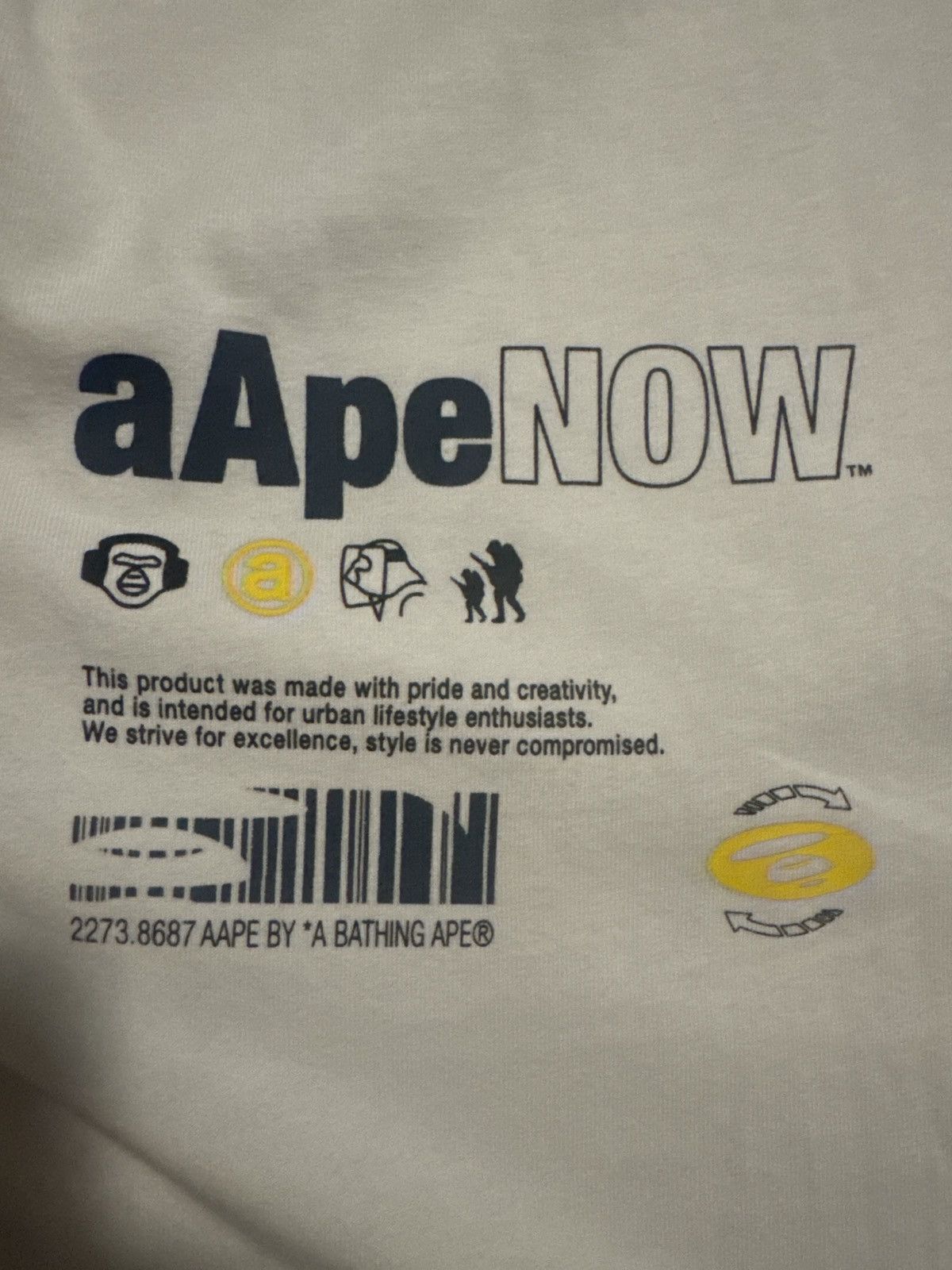 Aape Classic Bape t-shirt Size US M / EU 48-50 / 2 - 9 Thumbnail
