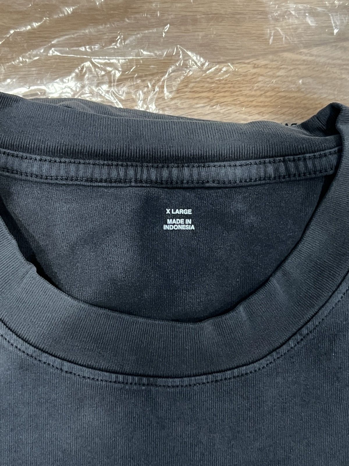 Balenciaga × Gap × Yeezy Yeezy Gap Poetic Black Tee XL Size US XL / EU 56 / 4 - 4 Thumbnail