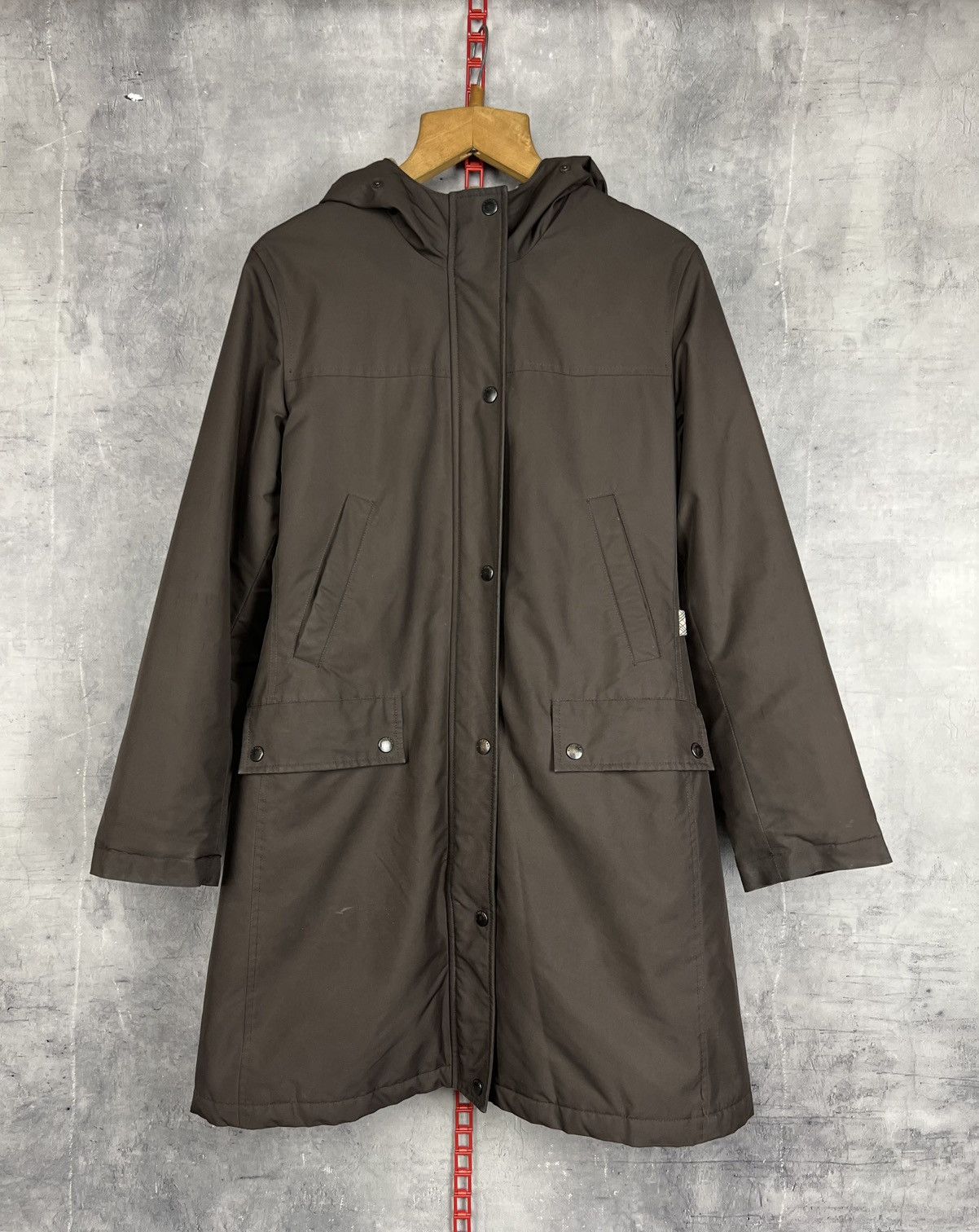 Burberry Burberry Nova Check Women’s Brown Parka Jacket Size S Size S / US 4 / IT 40 - 2 Thumbnail
