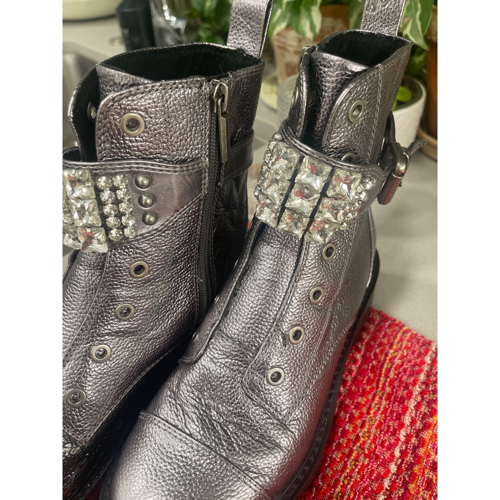 Karl Lagerfeld Karl Lagerfeld Paris Maeva Lug Sole Bootie (Women) Size US 7 / IT 37 - 11 Thumbnail