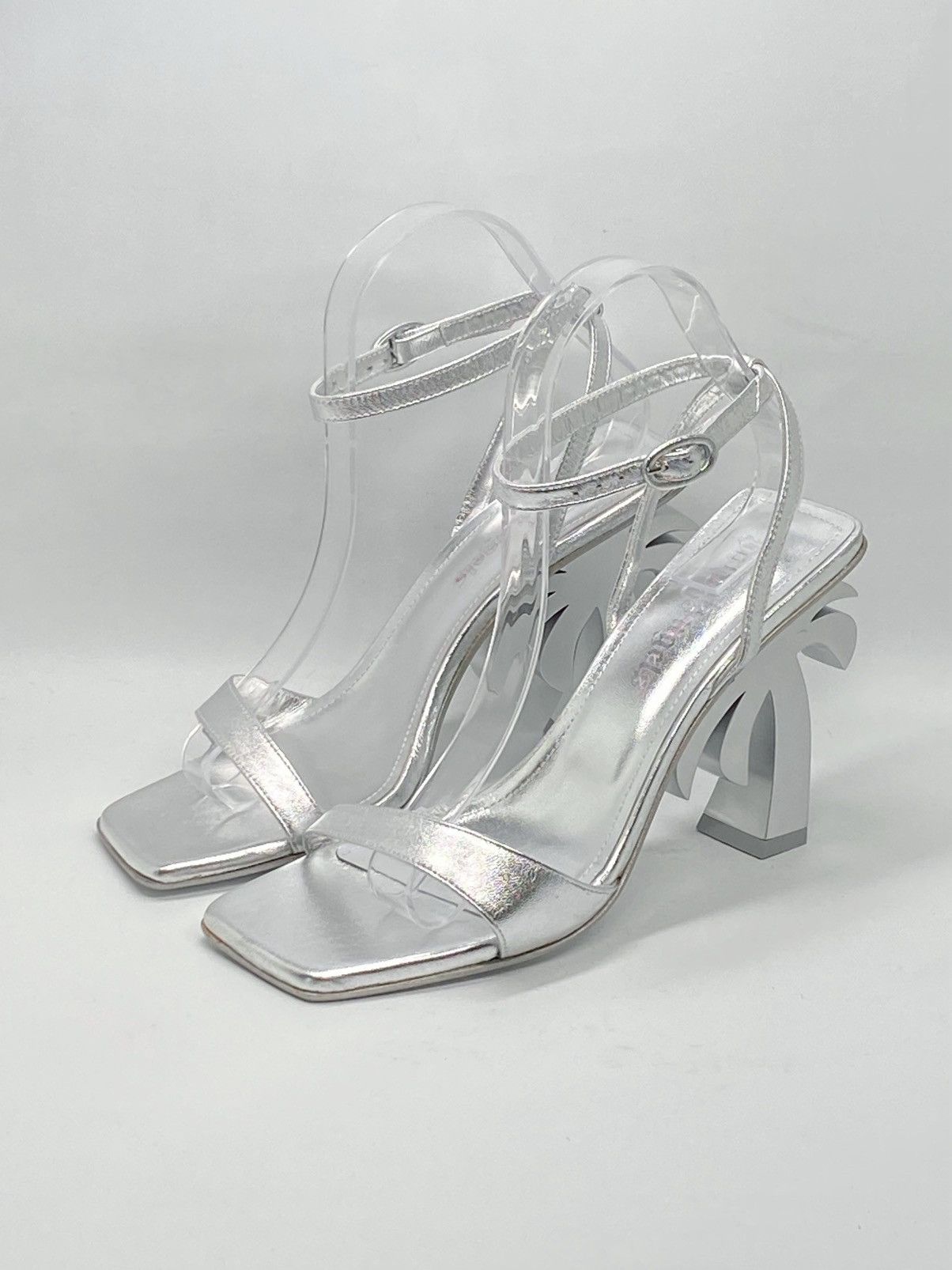 Palm Angels Palm Angels Palm metallic leather sandals size 38 Size US 8 / IT 38 - 5 Thumbnail